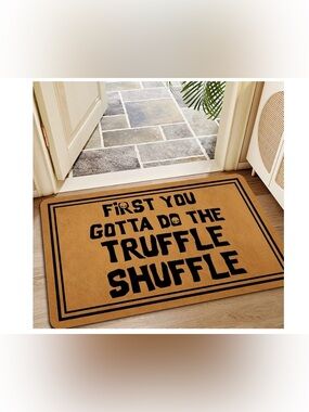 The Goonies Door Mat - Truffle Shuffle - 24” x 16” - low profile - NEW!